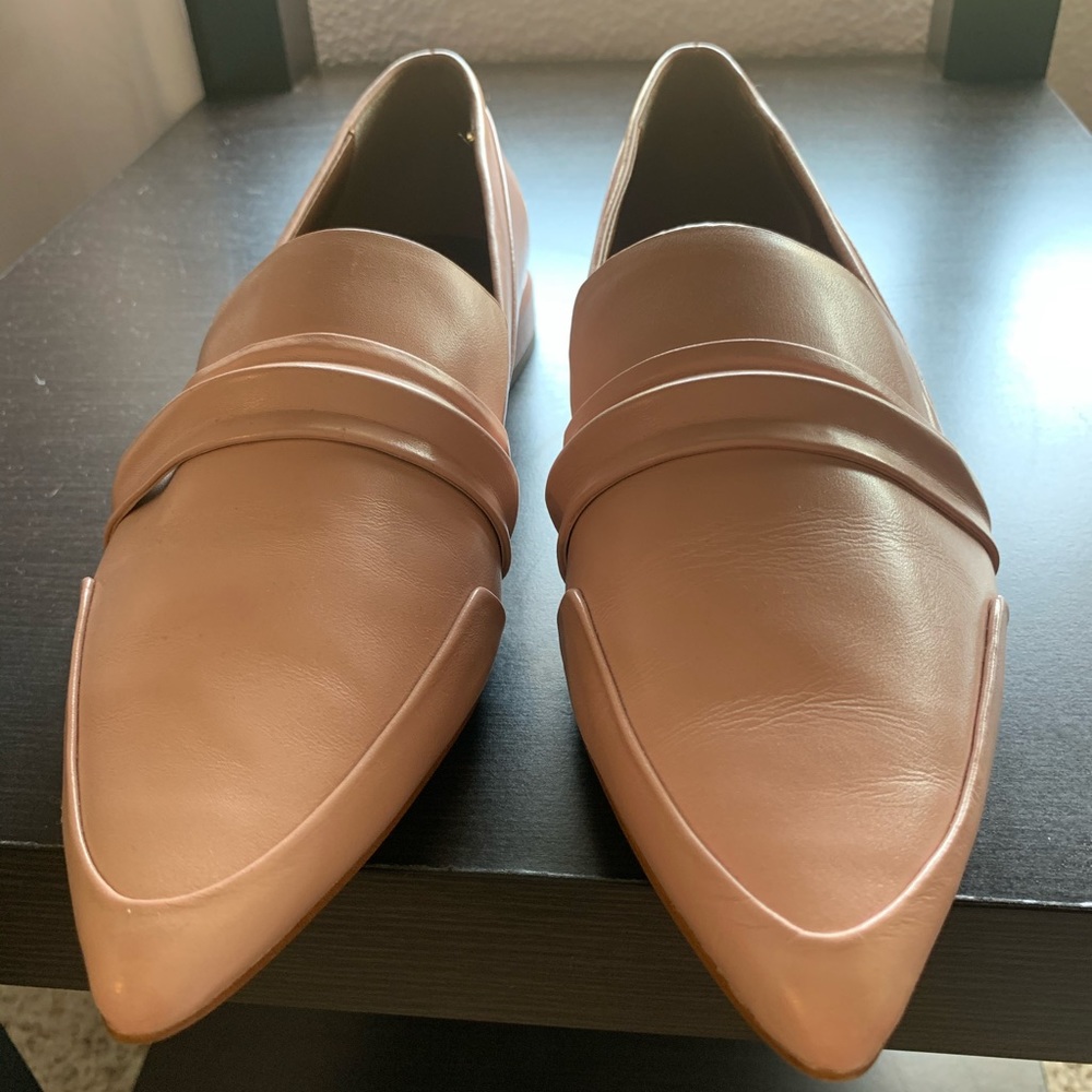 Halston Nude Flats!